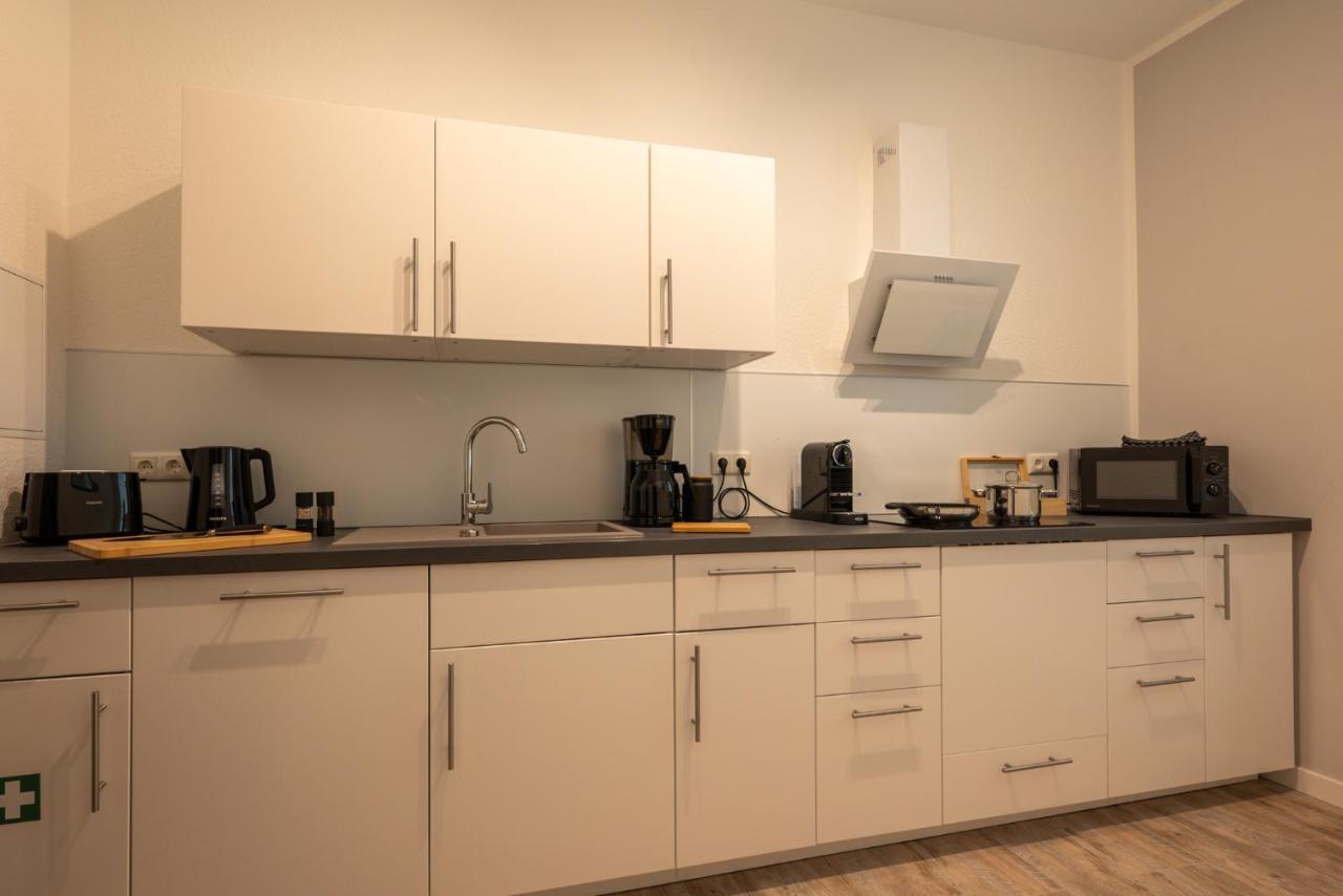 גרה Maremar - Design Apartment - Luxus Boxspringbett - Zentral - Kueche - Arbeitsplatz - Highspeed Wlan מראה חיצוני תמונה